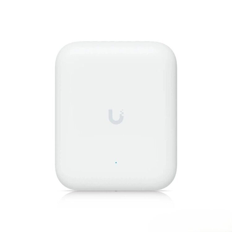 Ubiquiti U7-Outdoor All-weather WiFi 7 AP with 4 spatial streams, an integrated directional super antenna, and versatile mounting options