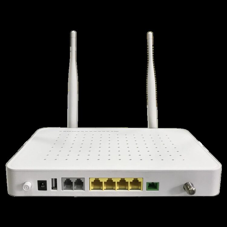 Абонентский терминал ONU BDCOM GPON, 4 порта 10/100/1000Base-T, 2 порта POTS, Wi-Fi