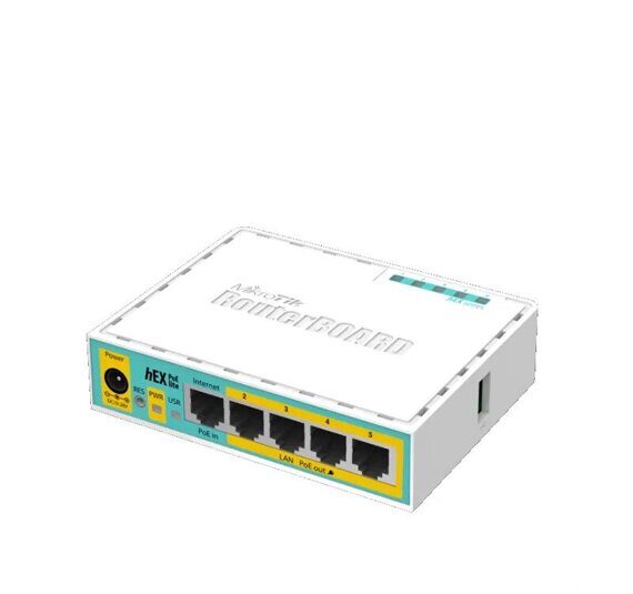 Маршрутизатор Mikrotik hEX PoE lite RB750UPr2