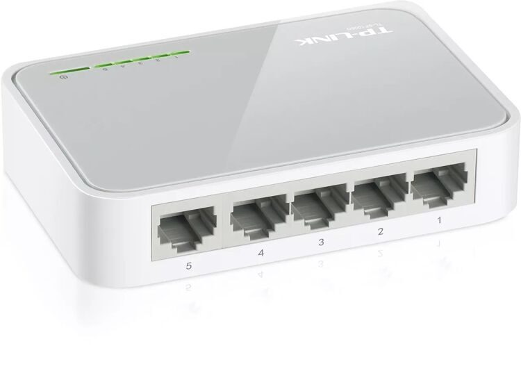 Мини коммутатор TP-Link TL-SF1005D 5-портов (Switch)