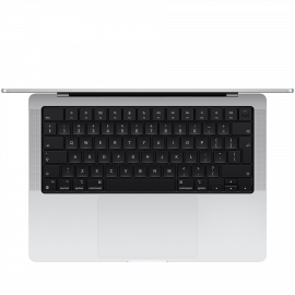 14-inch MacBook Pro: Apple M4 Pro chip with 12‑core CPU and 16‑core GPU, 24GB, 512GB SSD - Silver,Model A3401