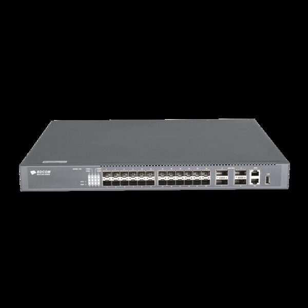Управляемый коммутатор уровня 3 BDCOM S5828, 24x 1/10GE SFP+, 4x 40/100GE QSFP28+, Hot Swap БП 1+1, в комплекте 2x PSU AC ~220VAC