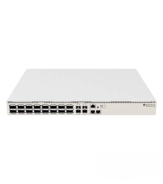 Коммутатор Mikrotik CRS520-4XS-16XQ-RM