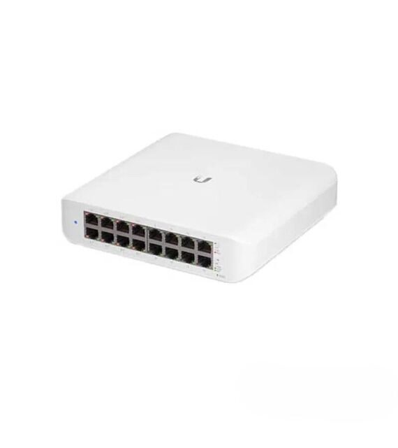 Коммутатор POE UniFi 16 портов Артикул:USW-Lite-16-POE