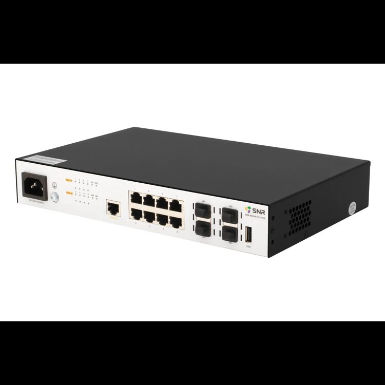 Управляемый PoE коммутатор уровня 2+ SNR-S5210G-8TX-POE