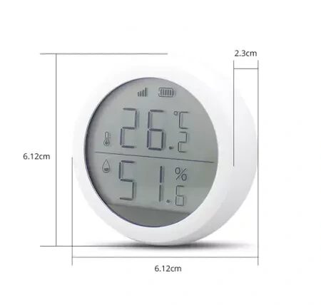 Сенсор температуры и влажности Tuya Smart Zigbee (PST-TE110)