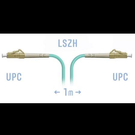 Патчкорд оптический LC/UPC MM 1m