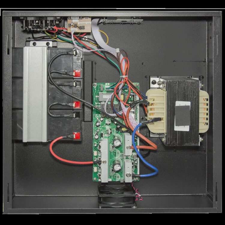 Источник бесперебойного питания Line-Interactive, 2000 VA, Rackmount LCD (чистый синус на выходе)