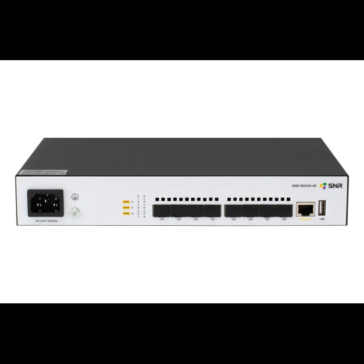 Управляемый коммутатор уровня 2+ SNR-S5210X-8F