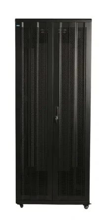 Шкаф напольный 42U 800*1000*2000 мм, двойная дверь