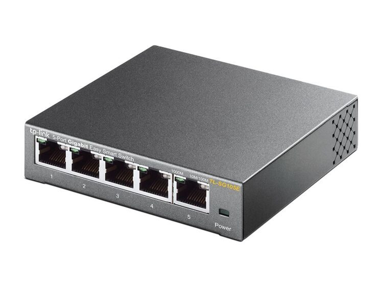 Коммутатор TP-Link TL-SG105E (5-портовый switch)