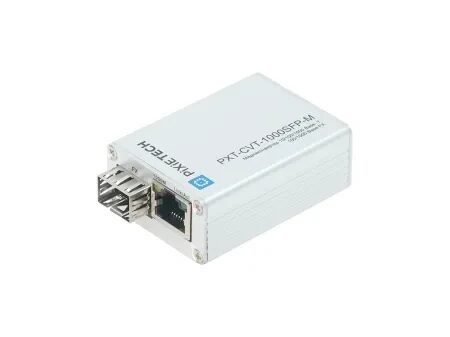 Медиаконвертер 10/100/1000-Base-T / 100/1000Base-FX с SFP-портом