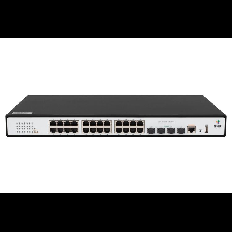 Управляемый PoE коммутатор уровня 2 SNR-S2989G-24TX-POE