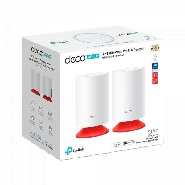 Wi-Fi система TP-Link Deco Voice X20-AX1800 (2-Pack)