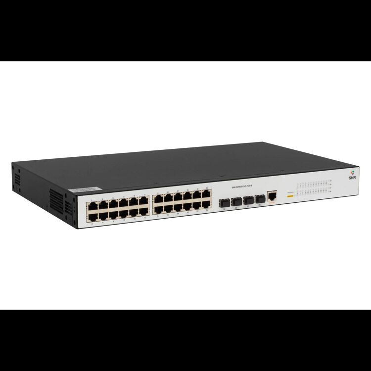 Управляемый POE коммутатор уровня 2 SNR-S2982G-24T-POE-E