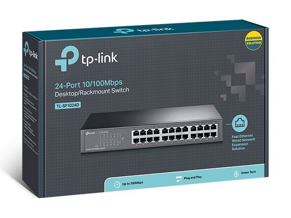 Коммутатор TP-Link TL-SF1024D 24-портовый (Switch)