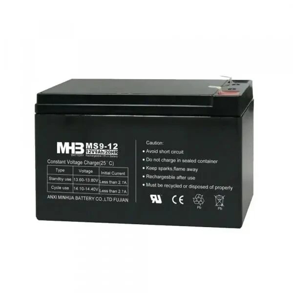 Аккумулятор MHB MS9-12 (9AH, 12V)