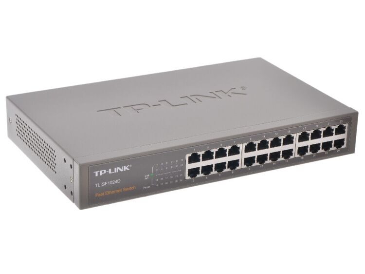 Коммутатор TP-Link TL-SF1024D 24-портовый (Switch)