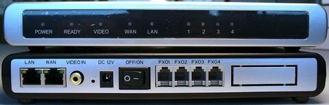 Grandstream GXW4104 FXO - VoIP шлюз, VoIP GATEWAY