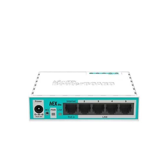 Маршрутизатор Mikrotik hEX lite RB750r2