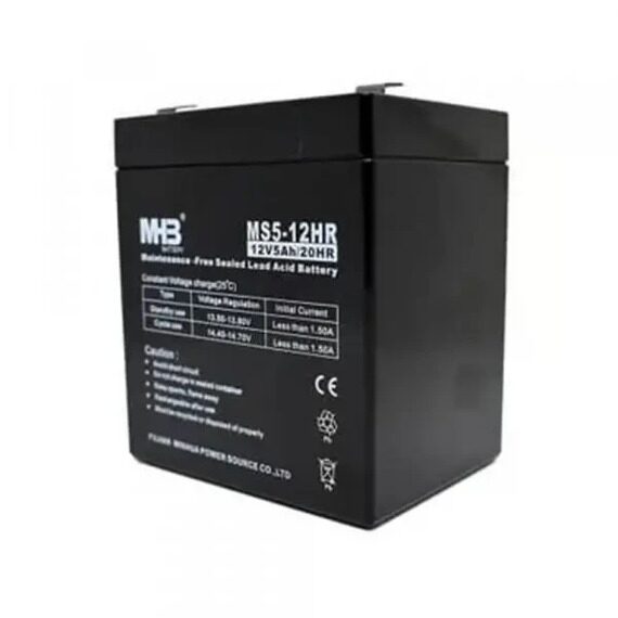 Аккумулятор MHB MS5-12 (5AH, 12V) Аккумулятор MHB MS5-12 (5AH, 12V)