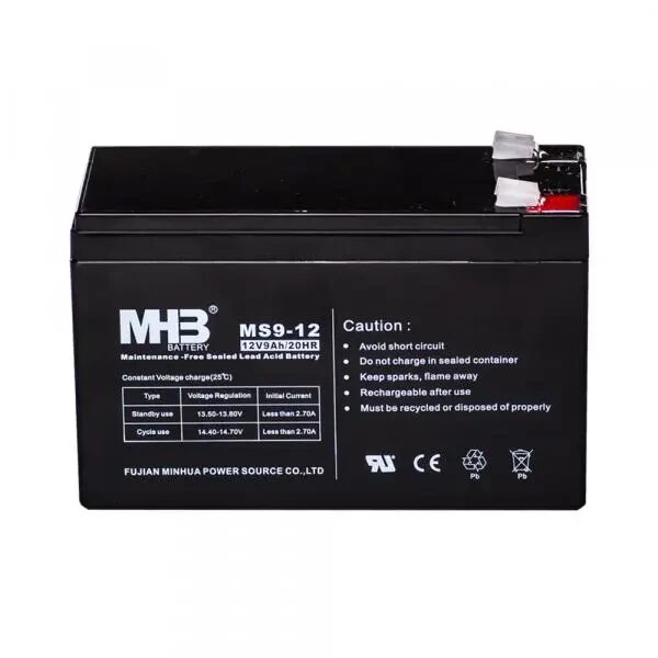 Аккумулятор MHB MS9-12 (9AH, 12V)