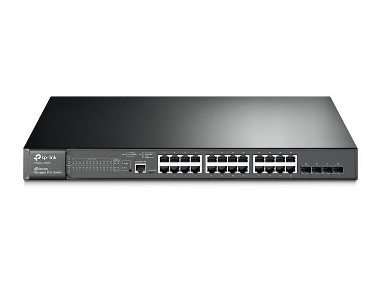 Коммутатор TP-Link T2600-28MPS (TL-SG3424P) 24-портовый (Switch)