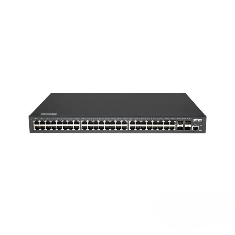 SDNET S2900-48T4X L3-lite Stackable Managed Switch / S2900-48T4X, Коммутатор управляемый 48 порта 1G RJ45 + 4 Port 10G SFP+S2900-48T4X