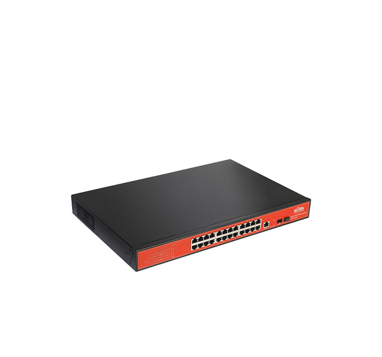 Управляемый 400W PoE коммутатор Wi-Tek WI-PMS326GF Гигабитный