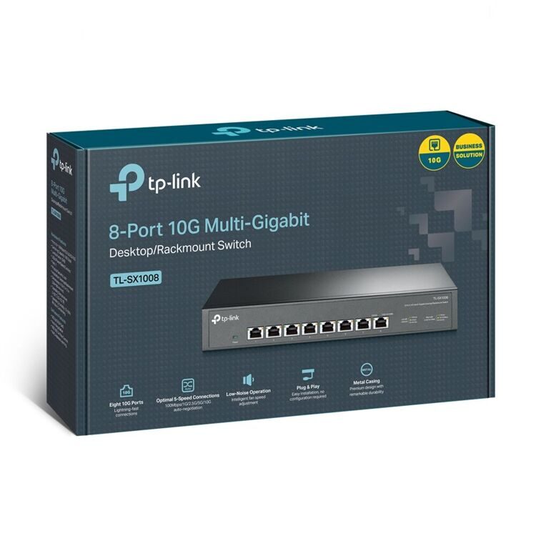 TP-Link TL-SX1008 Неуправляемый гигабитный коммутатор