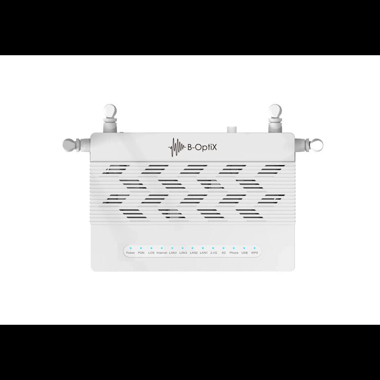 Абонентский терминал BO ONU GPON, 4 порта 10/100/1000Base-T, 1 порт POTS, WiFi 6