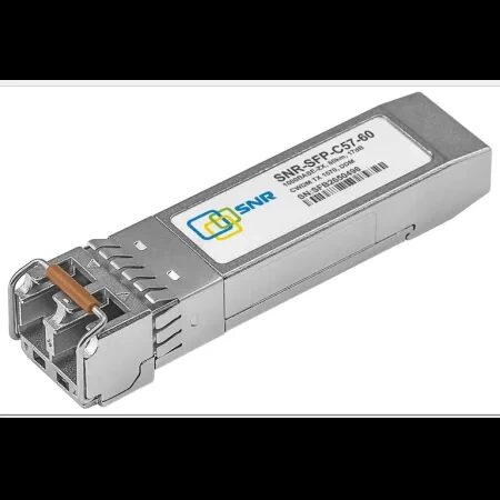 Модуль SFP CWDM оптический, дальность до 60км (25dB), 1370нм