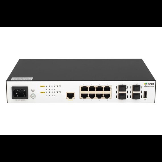 Управляемый PoE коммутатор уровня 2+ SNR-S5210G-8TX-POE