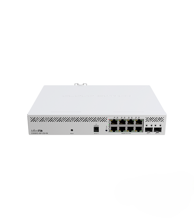 Коммутатор Mikrotik POE, артикул CSS610-8P-2S+IN