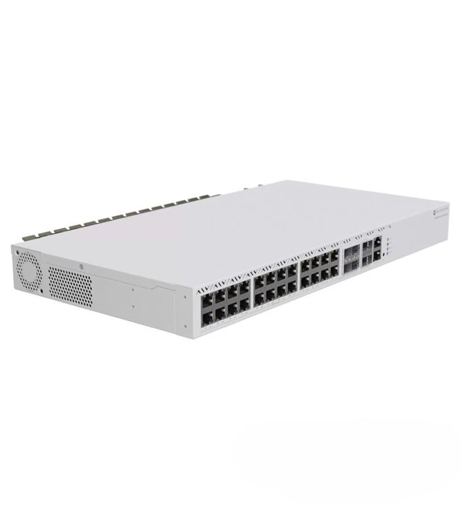 Коммутатор Mikrotik CRS326-4C+20G+2Q+RM