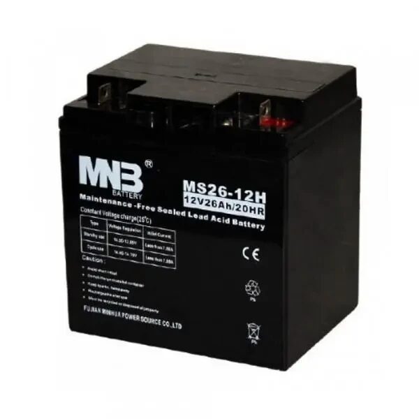 Аккумулятор MHB MS26-12 (26AH, 12V)