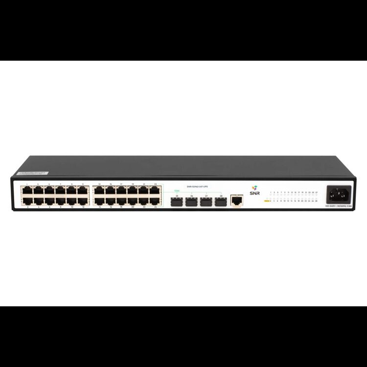 Управляемый коммутатор уровня 2 SNR-S2962-24T-UPS