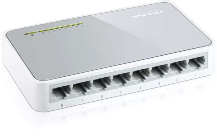 Мини коммутатор TP-Link TL-SF1008D 8-портов (Switch)